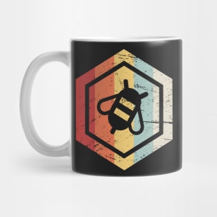 Vintage 70s Bee Keeping Icon Mug